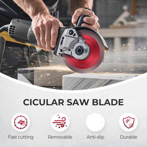 Diamond Blade for Angle Grinder,Grinder Blades,4.5Inch Glass Cutting 2