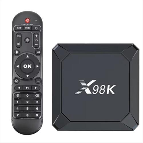 TV Box Wifi 4K HD Smart Media Player Top Box EU-stekker