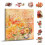 Adesivo de Flor, Adesivos Transparentes e Material Papel Vermelho 1
