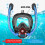 Masque de plongée intégral avec doubles tubes S/M 4
