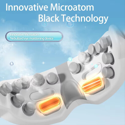 Dispositivo de massagem ocular 16D Smart Acupoint Massage Bluetooth Eye White 2