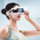 Dispositivo de massagem ocular 16D Smart Acupoint Massage Bluetooth Eye White 4