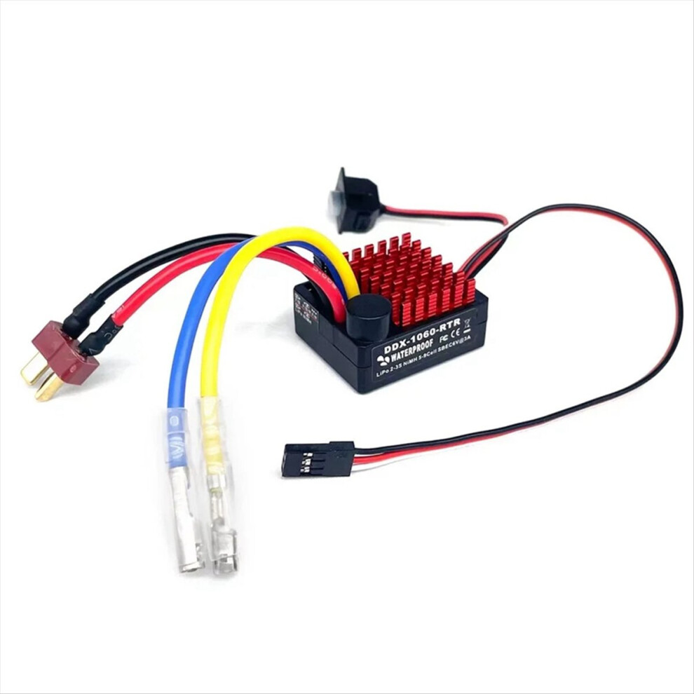 Waterproof 60A Esc Brushed Electronic Speed Controller Bec C 4851741234379