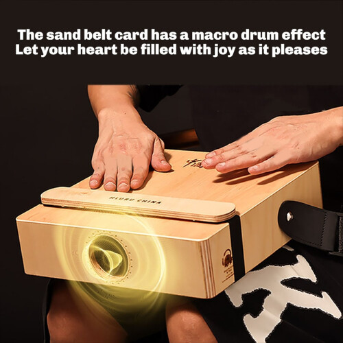 Cajon bubon pre Trave drevený bubon hudobný bubon Kahong bubon 2