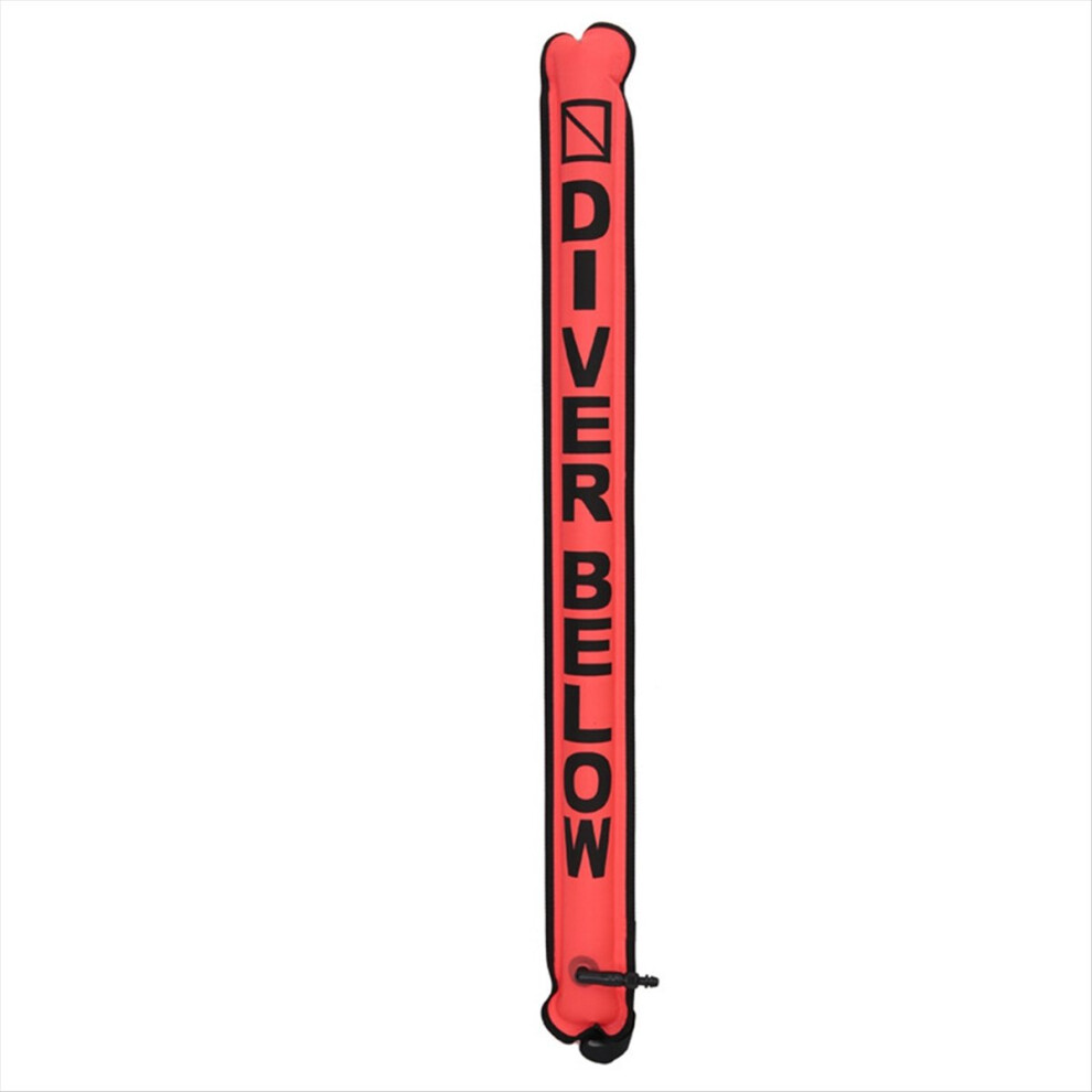 Marker Buoy Scuba Diving With Hook Sausage Signal Tube Red 4851741224387