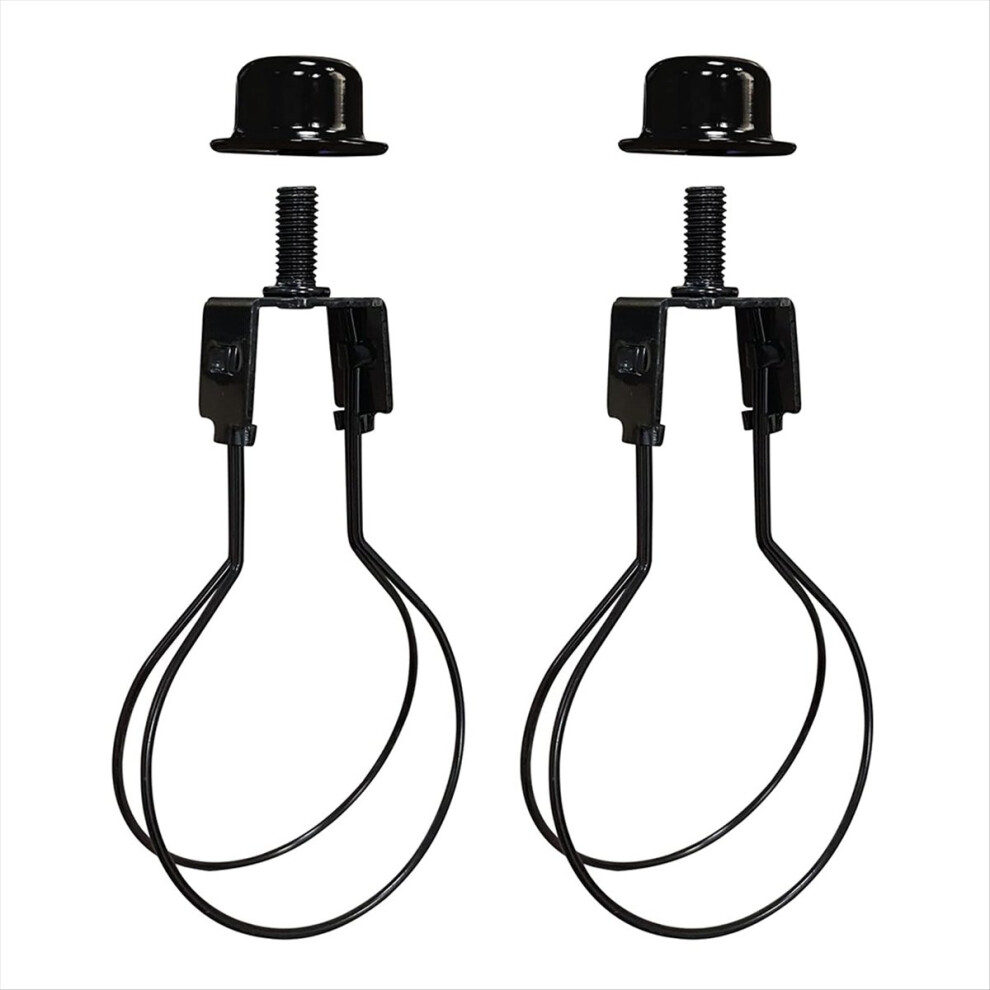 Lamp Shade Harp Holder Adapter,Includes Finial 4851741232726