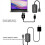 Kit extensor de transmisor y receptor inalámbrico compatible con USBC 3