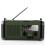Radio de manivela multifuncional para exteriores, FM/AM/Solar 7