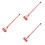 Electric Cement Stirring Rod Putty Powder Mixer Attachment 1