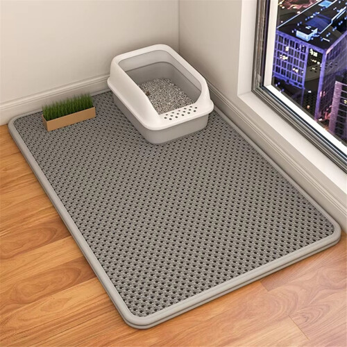 Kattenbakmat Dubbellaags, Waterdicht & Urinebestendig, Krabmat 2