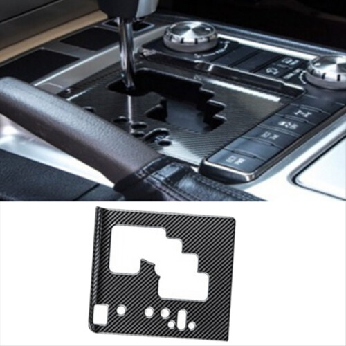 Car Gear Shift Panel Frame Shift Knob Trim Sticker for LHD 2