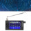 Para receptor de rádio SDR tela sensível ao toque de 4,3 polegadas de 100 kHz a 149 MHz 6