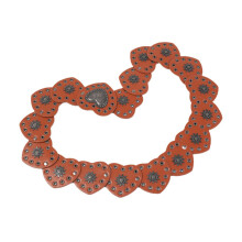 Creative Heart Buckle Waist Belt Adjustable PU Belt for Girl