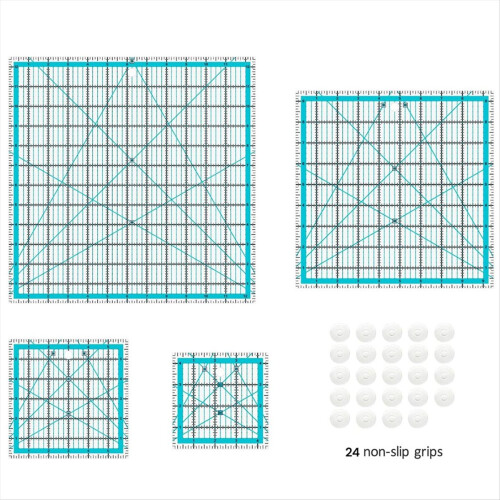 4 Quiltlineale, Quiltlineale und Vorlagen 1