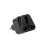 Swiss Embedded 5-hole Travel Adapter Plug Black, 250V 10/16A Compact 6