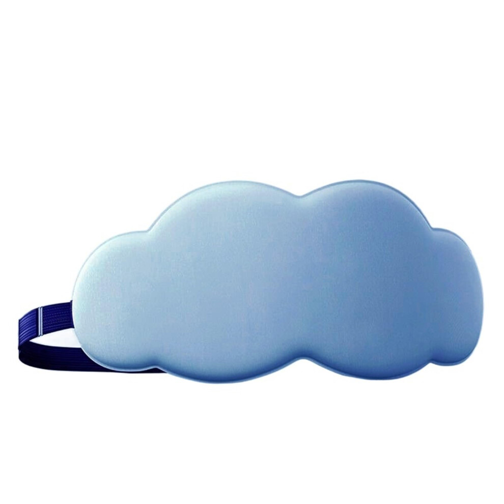 Eye Mask for Sleeping 3D Cartoon Soft Blue Eye Shade Blindfold Comfortable Eyepatch Travel Sleep Aid Cover