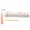20 Pcs Tuning Pin Nails and 20Pcs Rivets,with L-Shape Wrench,for Lyre 7