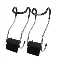 2 ganchos para halteres para barra, equipamento de exercício