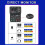 Q12 Computeropname-geluidskaart 16-bits/48 kHz 6