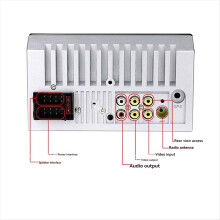 7018B Samochodowy odtwarzacz MP5 z 7-calowym ekranem HD i Bluetooth