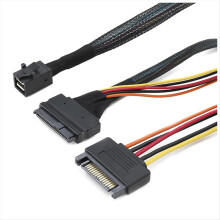 Wbudowany kabel 12G SAS HD do U.2 36P SFF-8643 do SAS U.2 SFF-8639