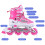 Adjustable Kids Inline Skates Light Up for Boys 4