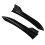 Car Rear Bumper Lip Diffuser Glossy Black Tail 8