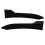 Car Rear Bumper Lip Diffuser Glossy Black Tail 4