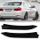 Car Rear Bumper Lip Diffuser Glossy Black Tail 11