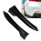 Car Rear Bumper Lip Diffuser Glossy Black Tail 12