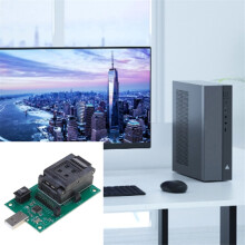 Stabil EMMC153/169 USB-brikketeststativ USB-programmeringsstativ
