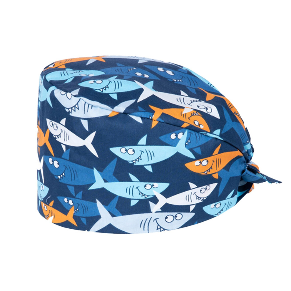 Adjustable Work Caps For Men And Women, Surgical Caps In Blue Fabric, Nurse And Doctor Headwear, Dentist And Veterinarian Accessories 9016109844781