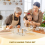 9Pcs Pasta Making Tools Set, Wooden Rolling Pin,Pastry Cutter Wheel 5