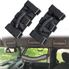 2Pcs Roller Bar Grip Handles Fit for Jeep Wrangler