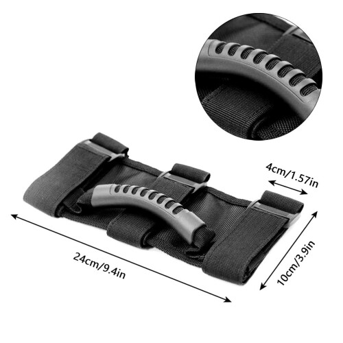 2Pcs Roller Bar Grip Handles Fit for Jeep Wrangler 2