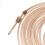 2-pack 25ft koper-nikkel remleidingset 3/16 inch buitendiameter + 30 moeren 6