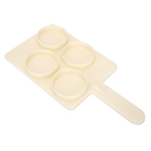 ABS-Milchprobenblech HL-MP47B für Rinder & Vieh 28x14cm