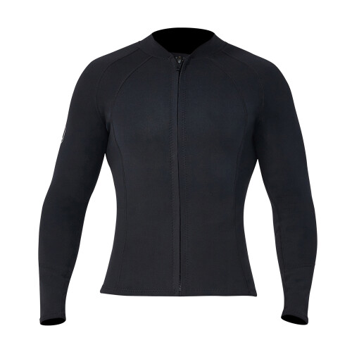 2mm Neoprene Men Women Diving Top with Front
