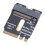 M.2 NVME SSD Convert Adapter M.2 A and E WiFi Port 7