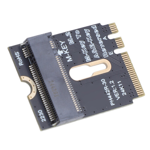 M.2 NVME SSD Convert Adapter M.2 A and E WiFi Port 1