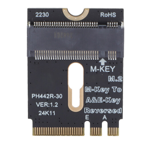 M.2 NVME SSD Convert Adapter M.2 A and E WiFi Port 2