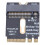 M.2 NVME SSD Convert Adapter M.2 A and E WiFi Port 6