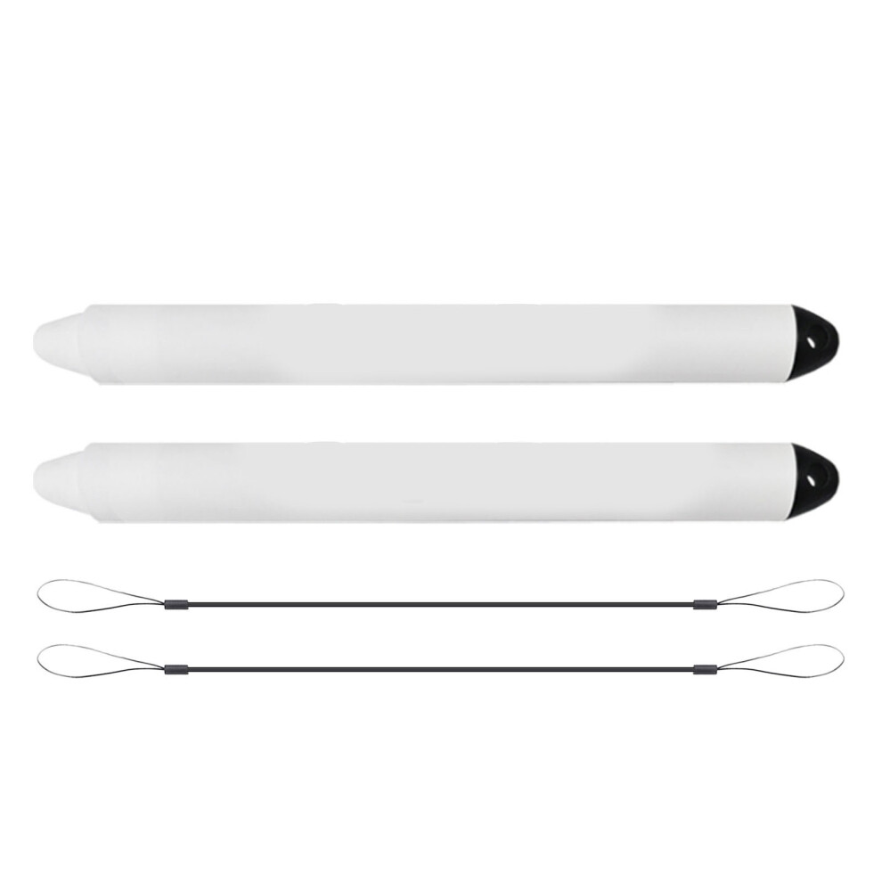 2Pcs Stylus Pen With Tethers For Touch Screens White 8320539196336