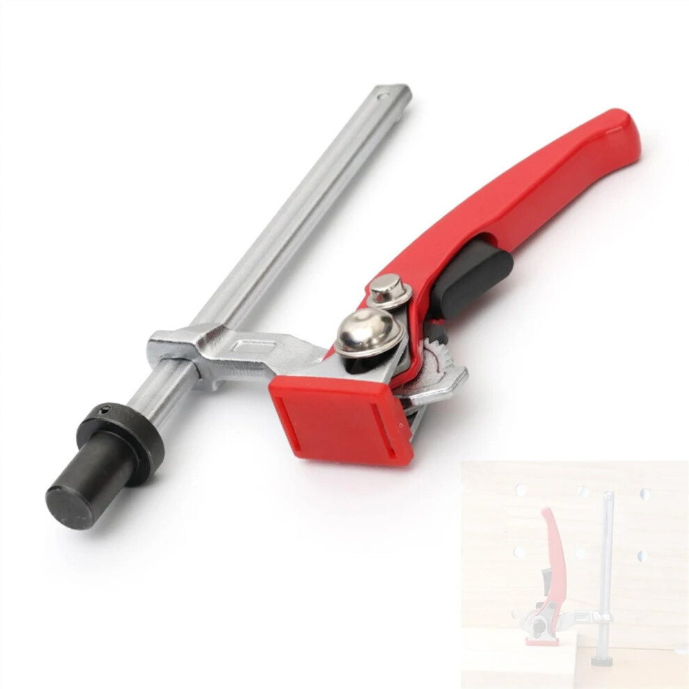 Woodworking Desktop Quick Acting Hold Down Clamp Adjustable Ratchet Press 28Mm Bench Dog Clamp Fixed Clip Tool 6447073672125