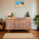 Wilton Acacia Wood 2 Doors 3 Drawers Sideboard 1