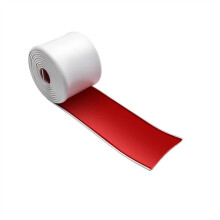 Side Skirts Splitter Lip Protector Universal Rubber Anti-Scratch Bumper Side Step Skirt 8CM x 2M White