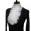 Detachable Ruffled Lace False Collar Victorians Colonial Jabot 1