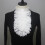 Detachable Ruffled Lace False Collar Victorians Colonial Jabot 6