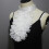 Detachable Ruffled Lace False Collar Victorians Colonial Jabot 5