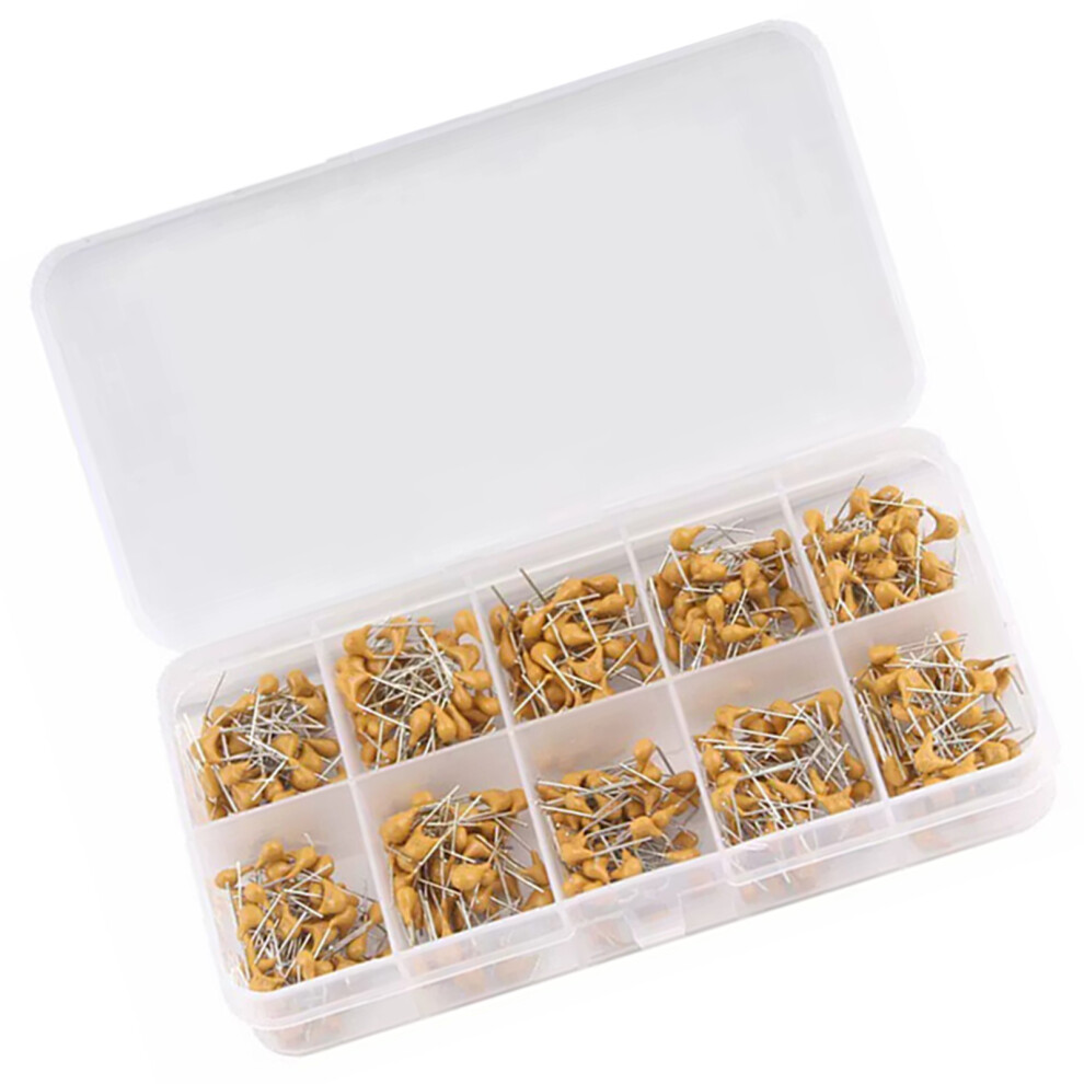 Complete 10Values 500Pcs Ceramic Capacitor Electronic Components 7751000040499